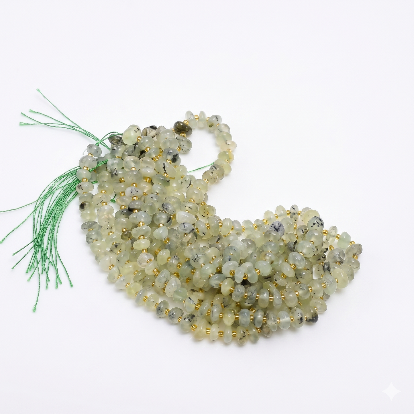Natural, Genuine, Freeform, Center Drilled Gemstone Beads approx 15" strands