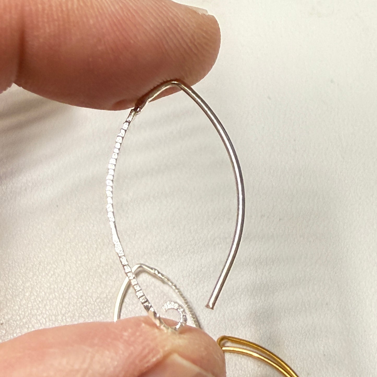 Handmade Ear wires in Sterling and Vermeil! Sold per pair