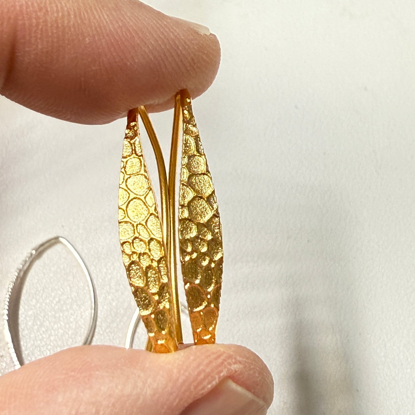 Handmade Ear wires in Sterling and Vermeil! Sold per pair