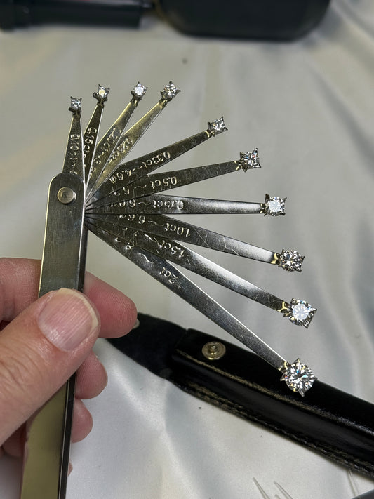 Diamond Size Visualizer Tool