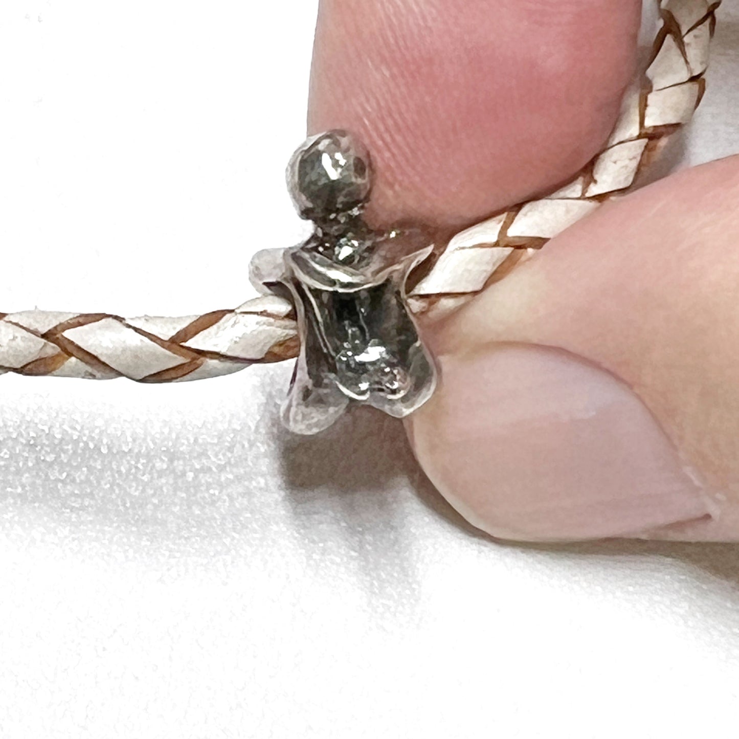 Contemplation Sterling Silver Bead