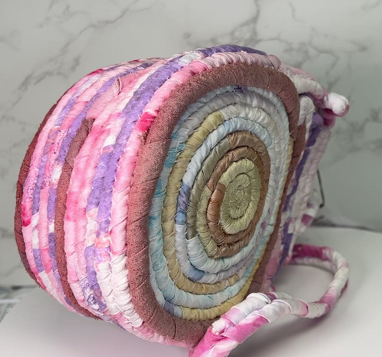 Spiral of Silk Handbag