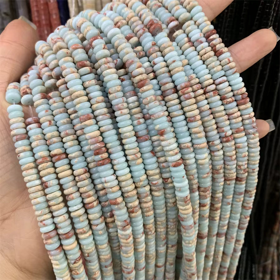 Shoushan Stone.  Approx. 15" strands