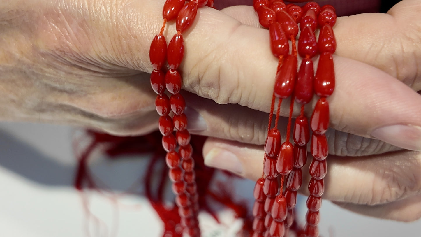 Coral Beads "color treated" 15" strands, Special Deal your choice $10 a strand!