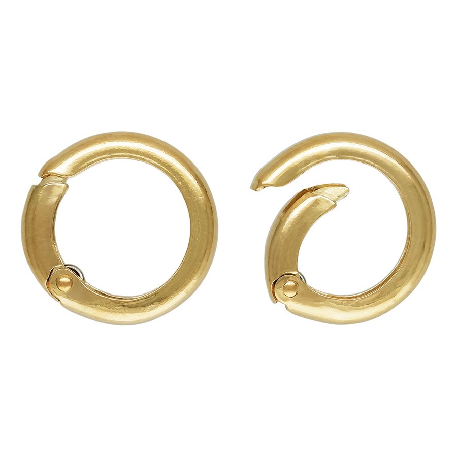 Gold Filled Push Gate Clasp