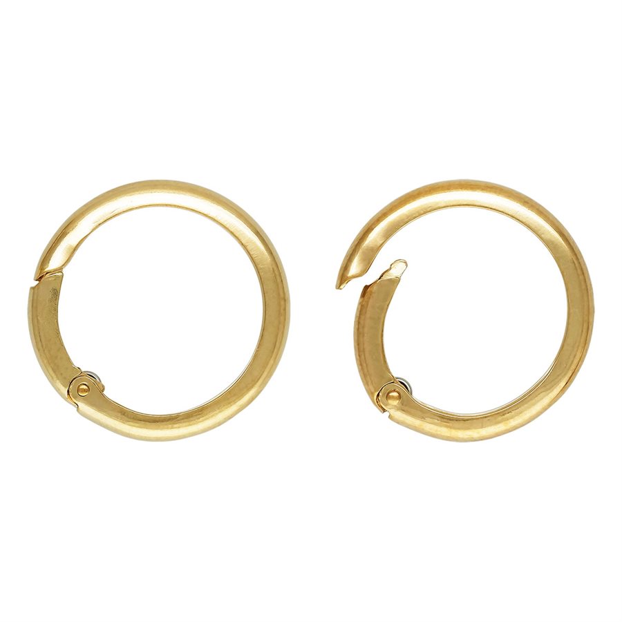 Gold Filled Push Gate Clasp