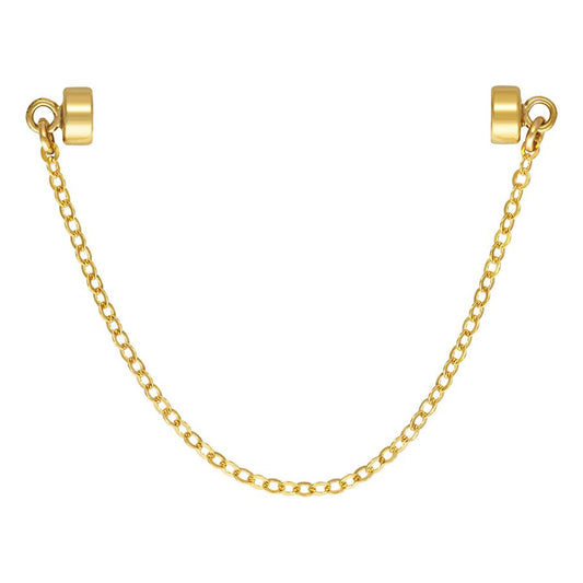 Gold Filled Magnetic Clasp with Safety Chain!  Made in the US!