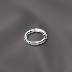 Sterling Silver oval Jump Rings