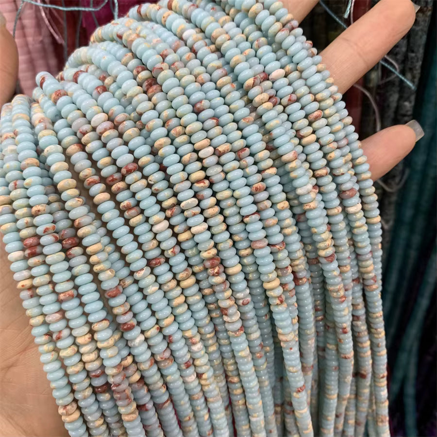 Shoushan Stone.  Approx. 15" strands