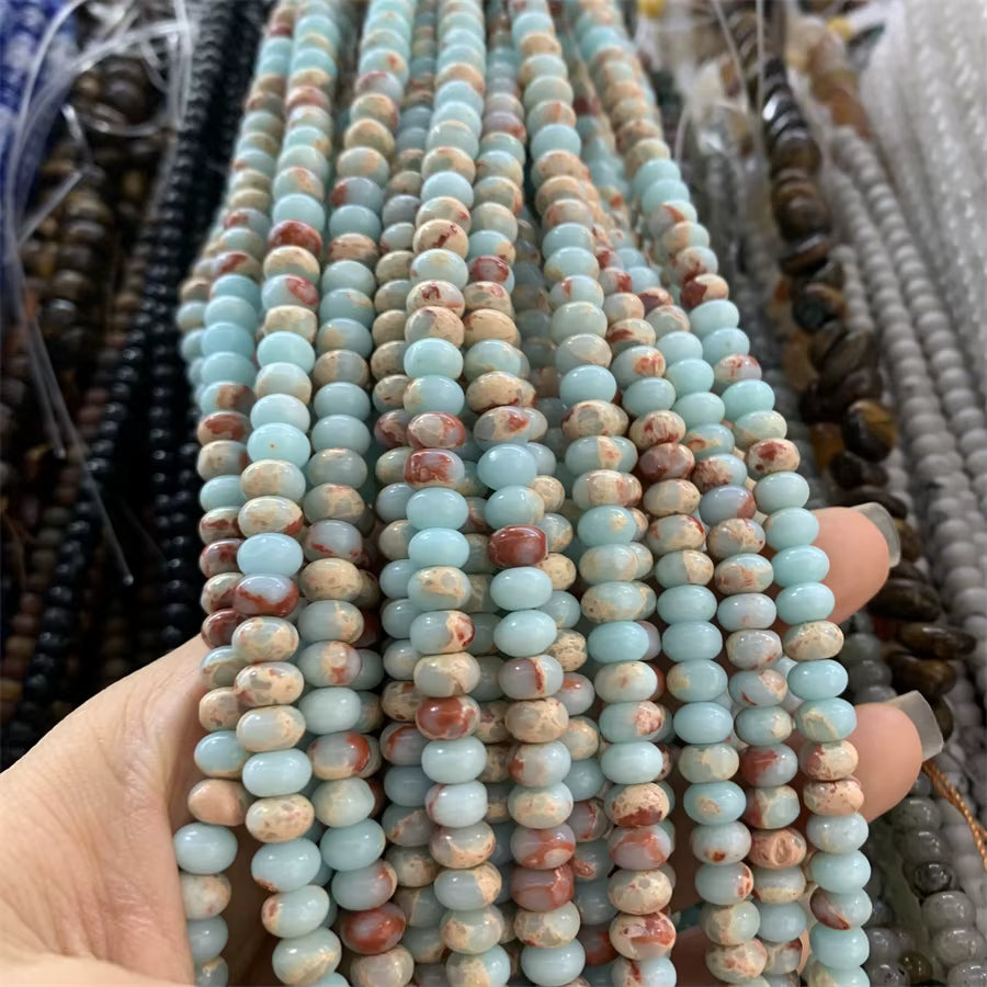 Shoushan Stone.  Approx. 15" strands