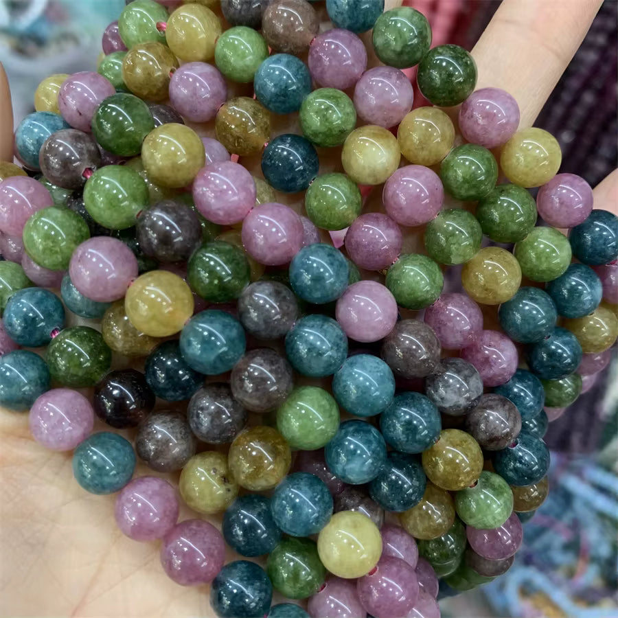 Optimized Tourmaline Beads, 15" strands