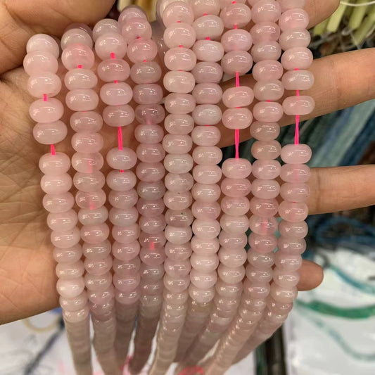 Gemstone Roundels 5x8mm 15" strands.  All $10 a strand!