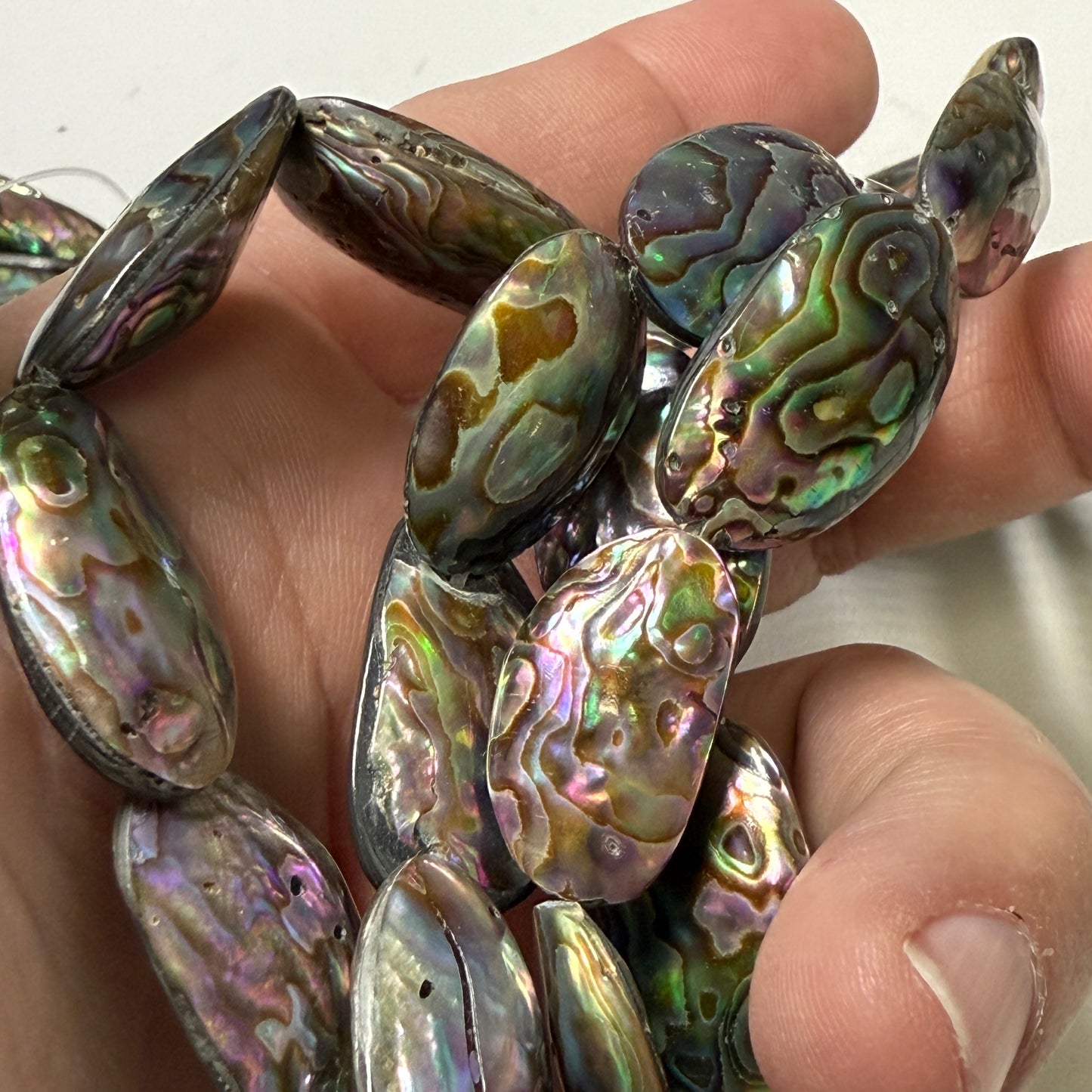Abalone Shell 16" strands