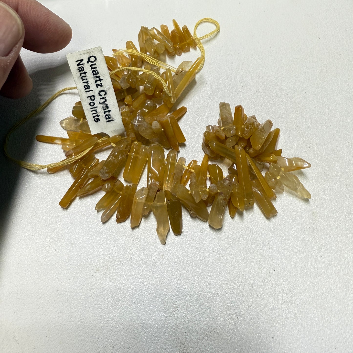 Natural Quartz Points approx 14" Lot #5