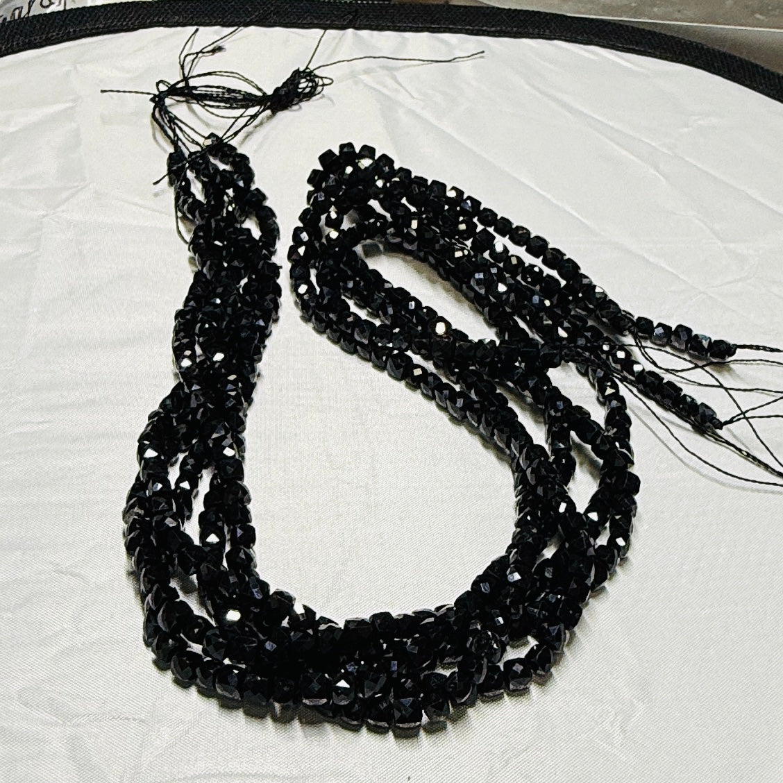 Gemstone Cube Beads 4mm 16" strands