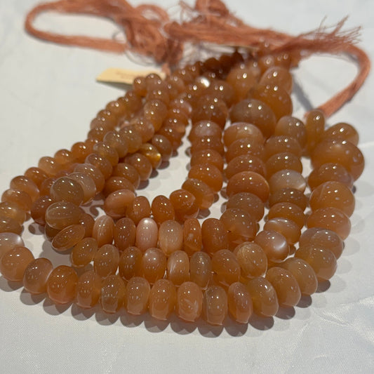 Chocolate Moonstone approx. 8-18, 16" strands, lots of flash!