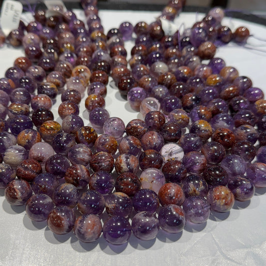 Super 7 Round Beads 16" strands 12.5mm