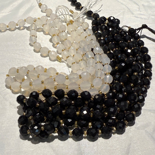 Faceted olive Bead Special!  8x10  15" strands