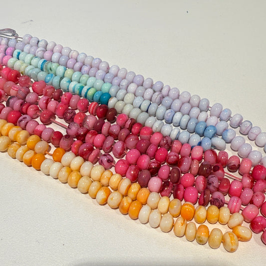 "Candy" Opal Beads 8 mm treated approx 16" strands