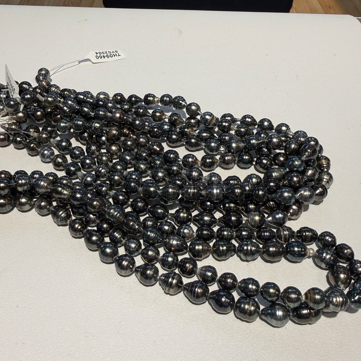 Genuine Baroque Tahitian Pearls 7-9 mm 15" strands, Great Luster