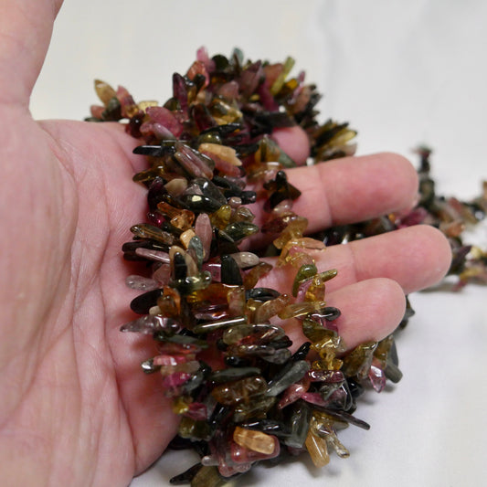 Tourmaline Tumbled nice quality!  15" strands